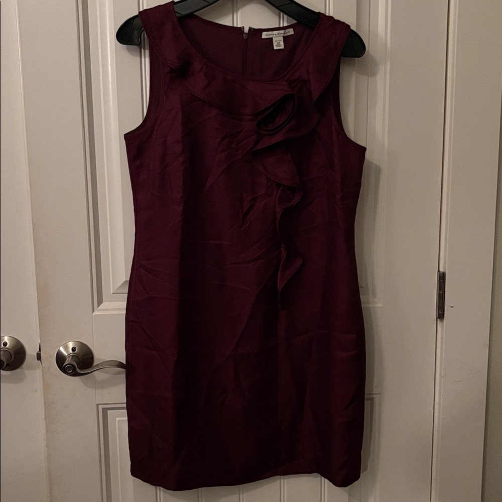 Banana Republic dress Ruffle Detail